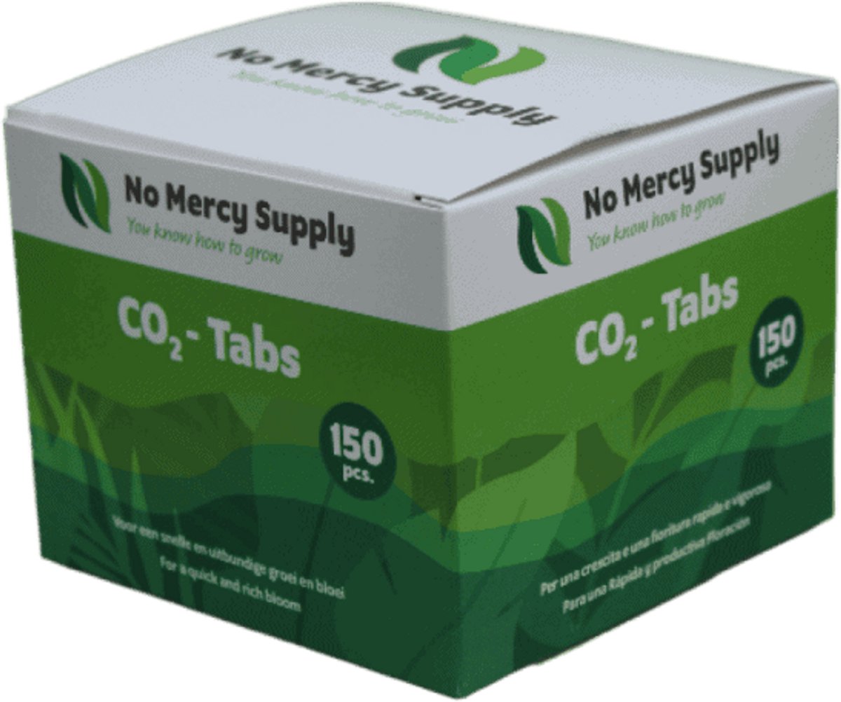 No Mercy Supply CO2-Tabs 150 Tabs stuks