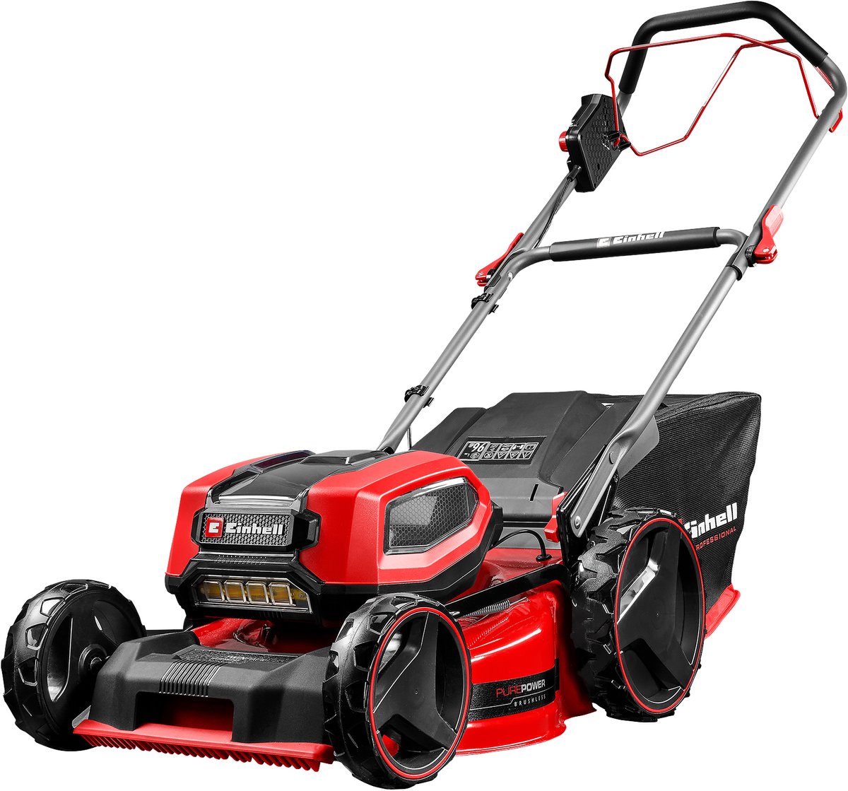 Bol.com Einhell Professional Accu Grasmaaier GP-CM 36/47 S Li BL Kit - Power X-Change - 36 V/Li-ion - Maaibreedte: 47 cm - Aanbe... aanbieding