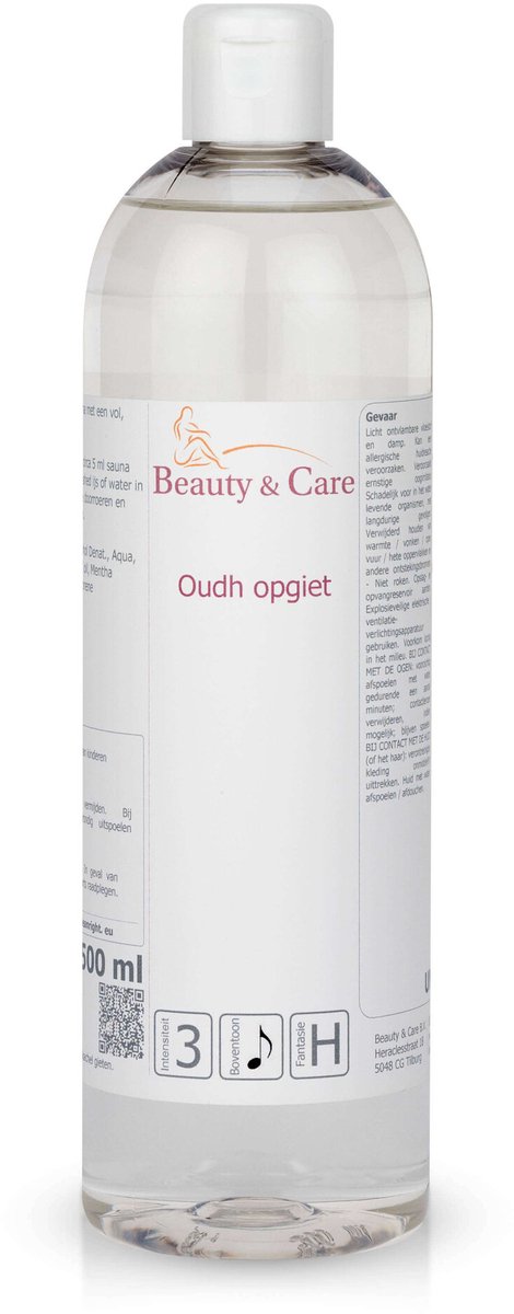 Oudh sauna opgietmiddel - Beauty & Care - 500 ml. new