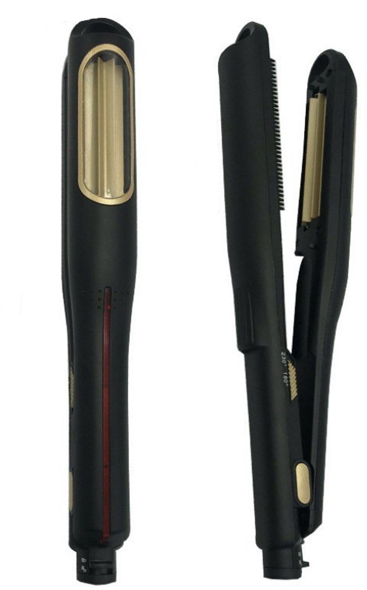 Professionele krultang Geschikt voor golvend haar, automatisch roterende keramische krultang, volumegevende krultang, salonstylingtool