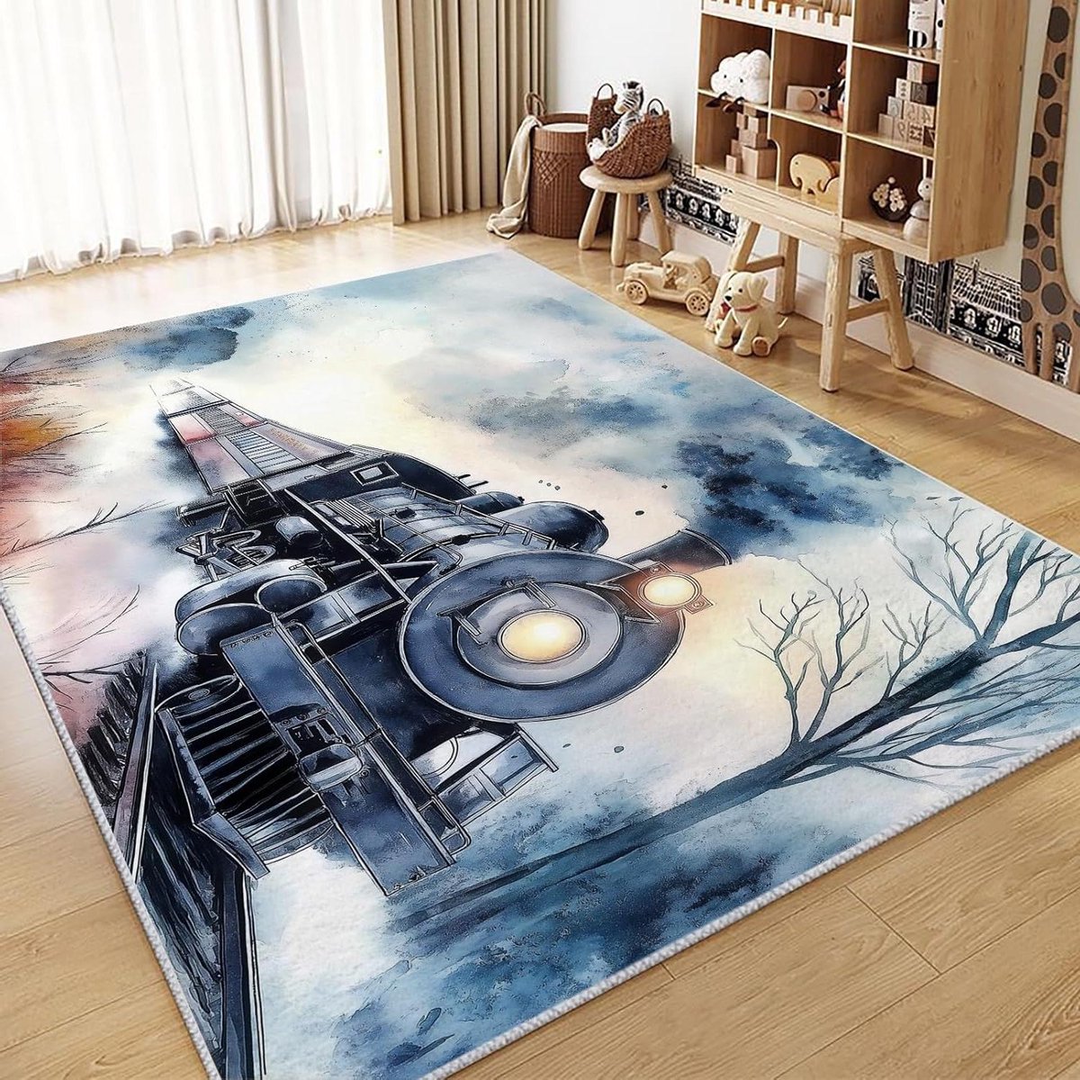 Woonkamer Vloerkleed - Zachte Vloerbedekking - Interieur Decoratie - 3D Print Patroon - 16