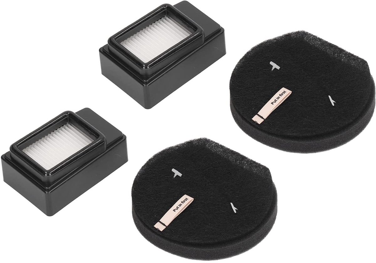 Dailygoods- Stofzuigerfilter Set - Eenvoudige vervanging - Wasbare/Herbruikbare filters - Verbeterde prestaties - Geschikt voor Pet 2792 - Betere luchtkwaliteit - Stofzuigerfilterset