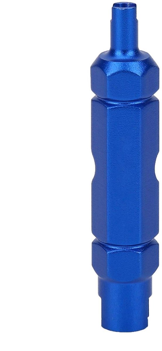 Dailygoods- Ventielverwijderaar Compact - Multifunctioneel Gereedschap - Voor Schrader/Presta Ventielen - Voor Tubeless Gebruik - Lichtgewicht Aluminium - Precisie Ontwerp - Fietsgereedschap