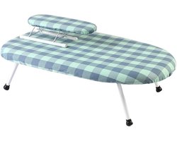 Ironing Board, Space Saving and Ultimate Ironing Board Experience 24x15IN, 3-layer stain resistant filling, Ironing Board (Color : Green, Size : Fixed Sleeve Irons)