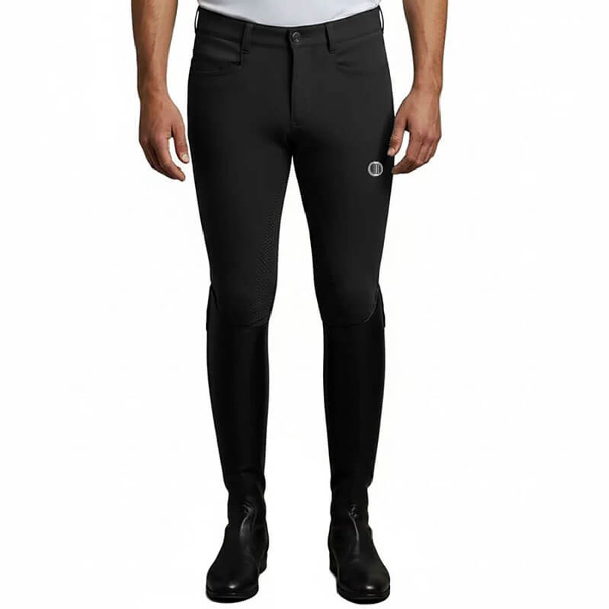 Rijbroek C2E Fullerton Knie Grip Heren Zwart - 52