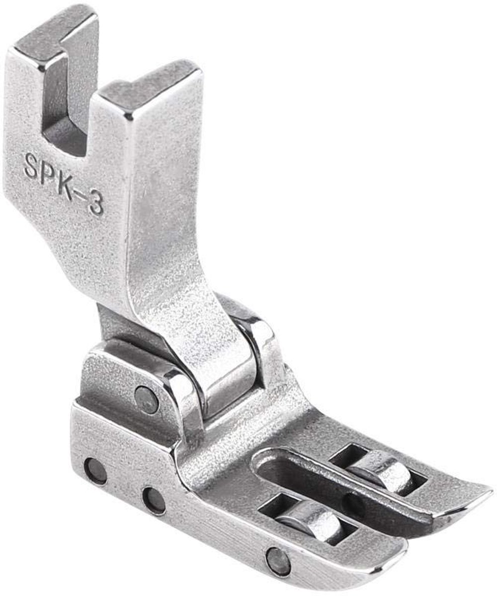 Dailygoods- Roller Presser Voet - Industriële Naaimachine - Naaivoet met Rol - Geschikt voor Leer/PVC - Verbeterde Werkefficiëntie - Gelijkmatige Voeding