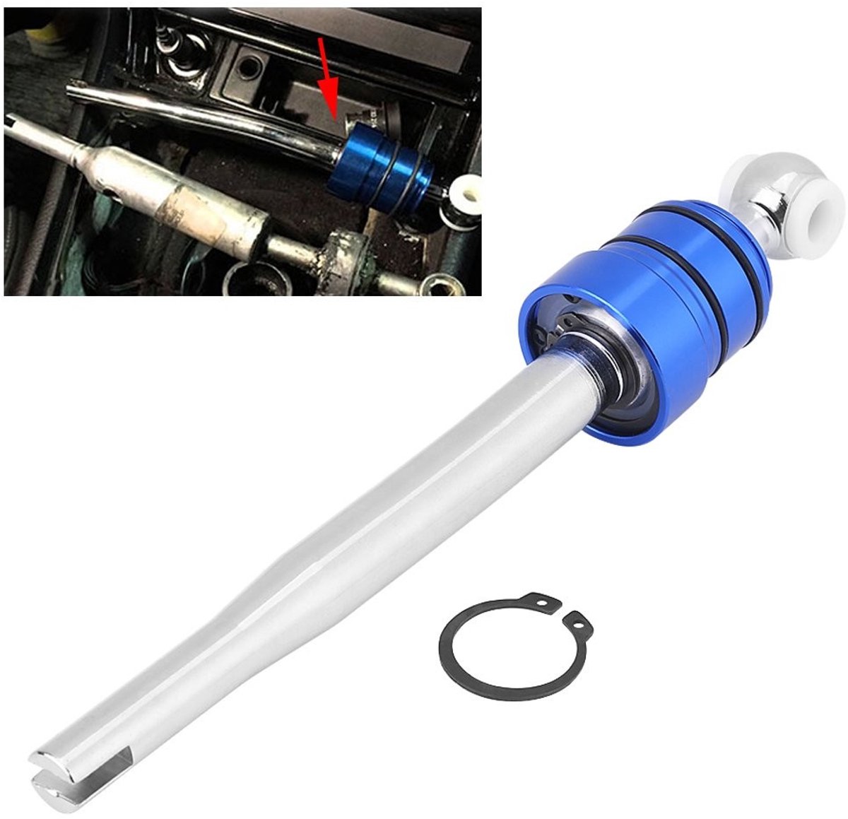 Dailygoods- Versnellingspook Hoes Aluminium - Quick Shift - Short Throw - E30/E36/E39/E46/M3/M5 - Hoge Betrouwbaarheid - Slijtvast