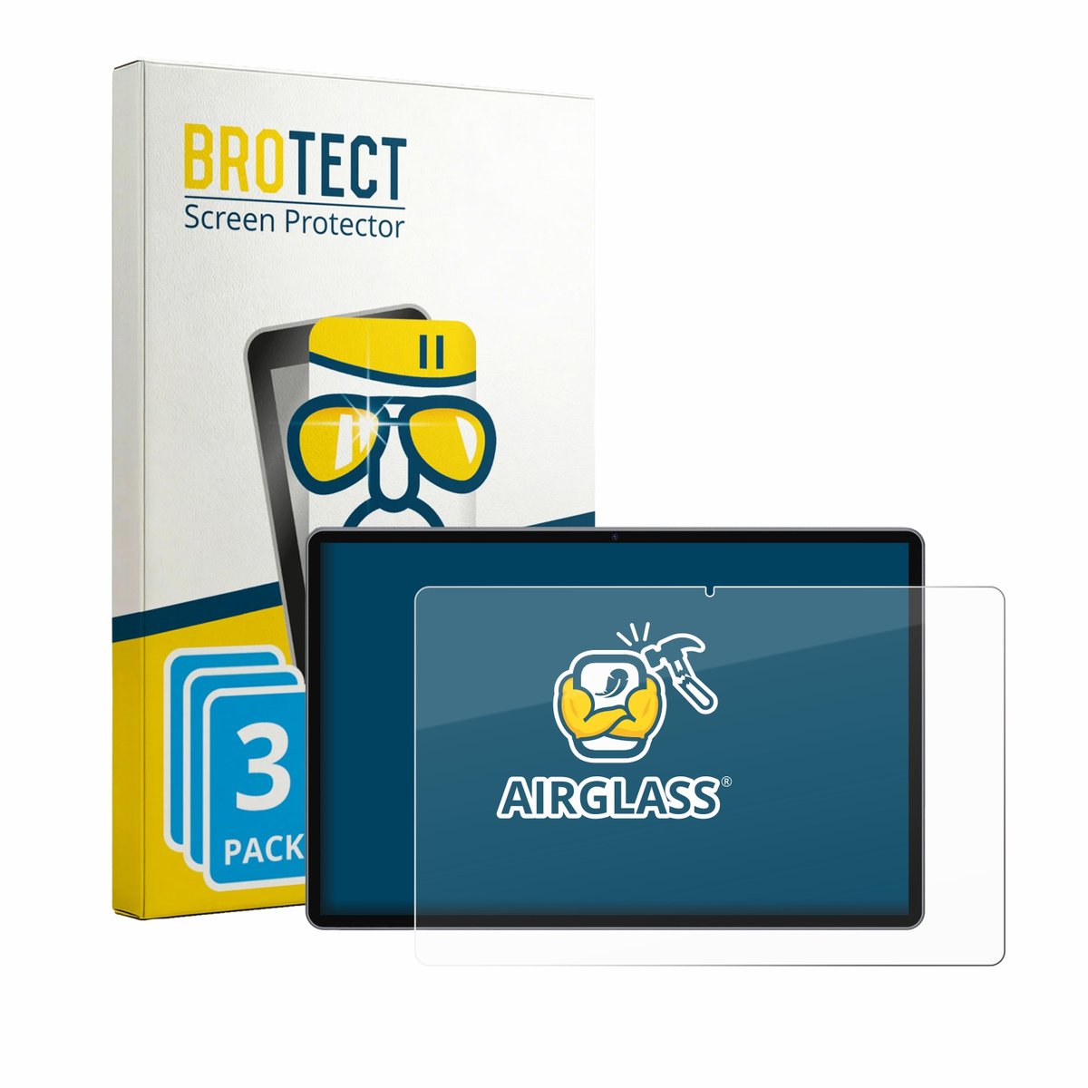 Screenprotector 3 Stuks voor Maxlegen M31 13" Beschermglas transparant
