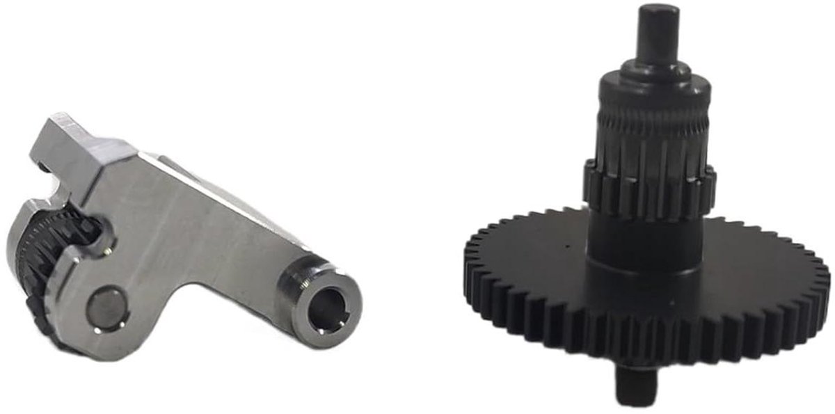 Tandwielset extruder - Upgrade onderdelen - 3D printen - Nano gecoat staal - 50 gram - Zwart