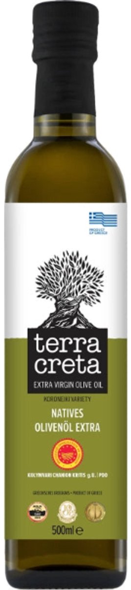 Terra Creta Olijfolie 500 ml – Intens Fruitig & PDO Kolymvari