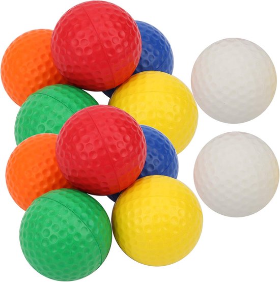 Dailygoods- Sponsbal 12 Stuks - PU Schuimende Bal - Indoor Oefenbal - Lichtgewicht en Zacht - Goede Elasticiteit - Veilig en Niet-Toxisch van Dailygoods — afbeelding 4