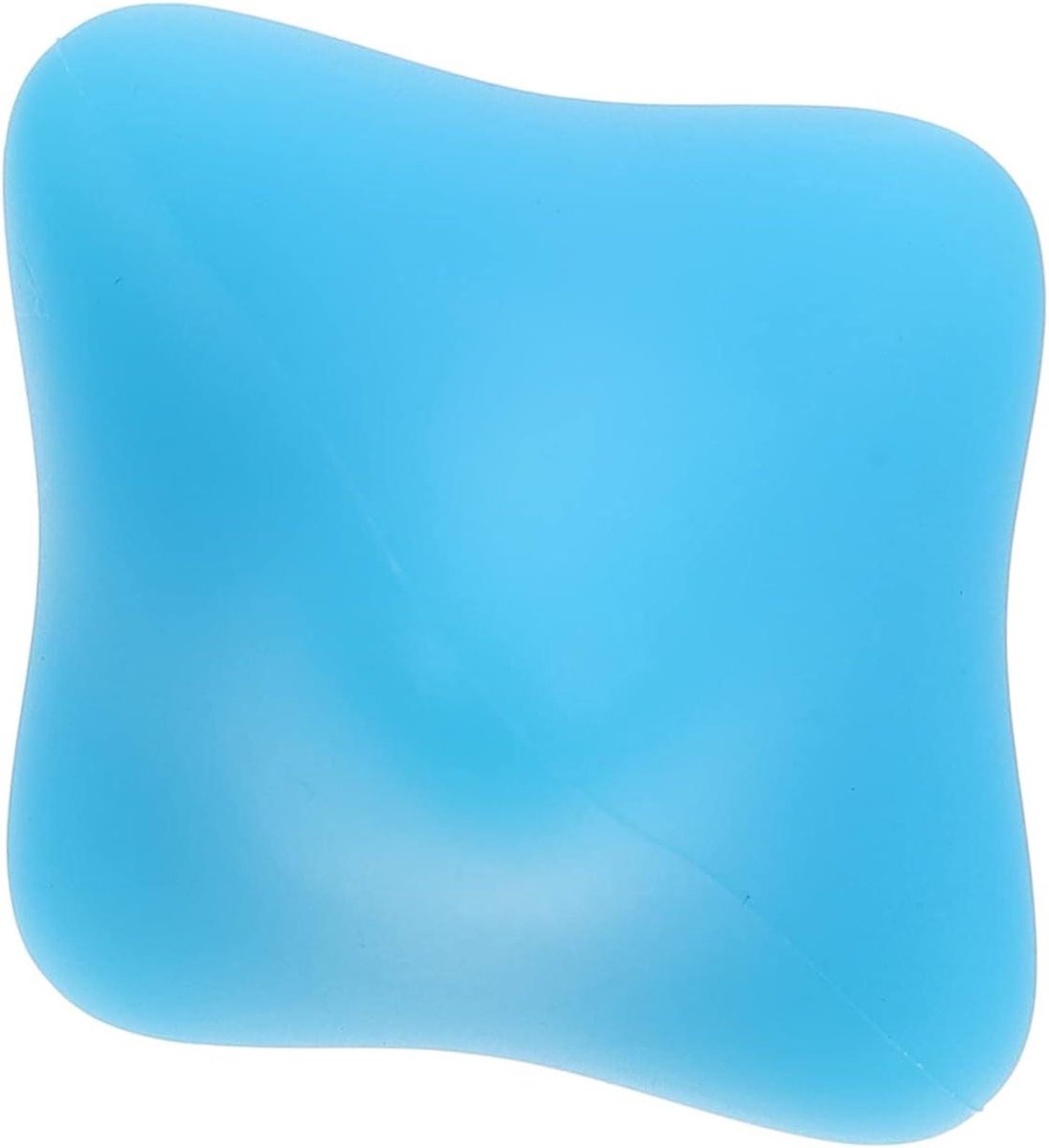 Vinger Trainingsbal - Handbal Massage - Handtherapie Ontspanning - Hexagonaal Ontwerp - 5.8 cm - Blauw