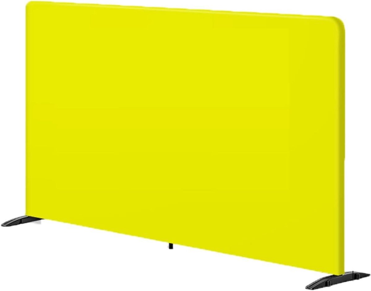 Tafeltennis Barrière - Veldscheider Hek - Efficiënte Training - Snelle Montage - 140 x 72 cm - Geel