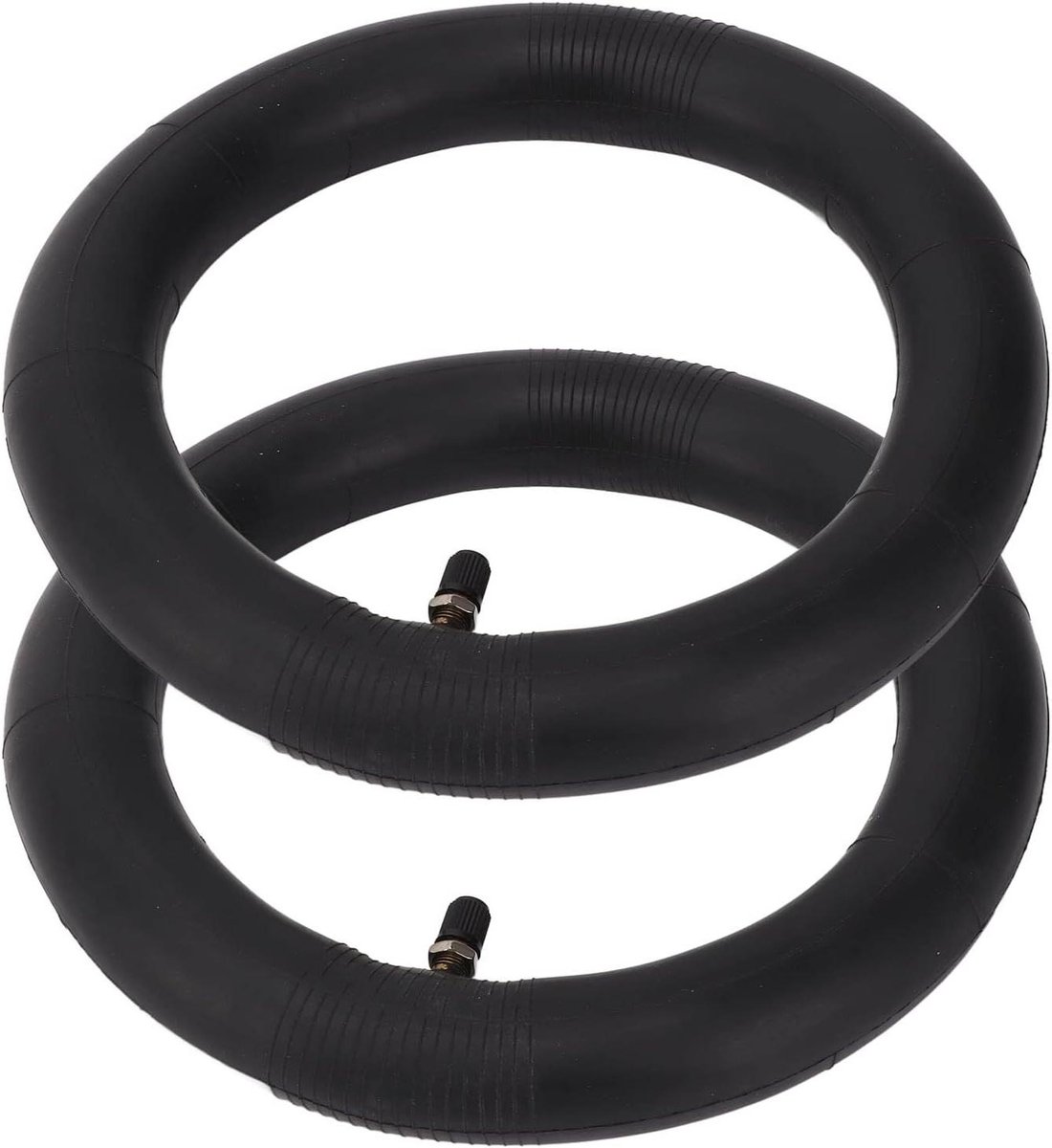 Binnenband Rubber - Reserve Band - Fiets Reparatie - Inclusief Bandenlichter - 10x2.0 - Zwart