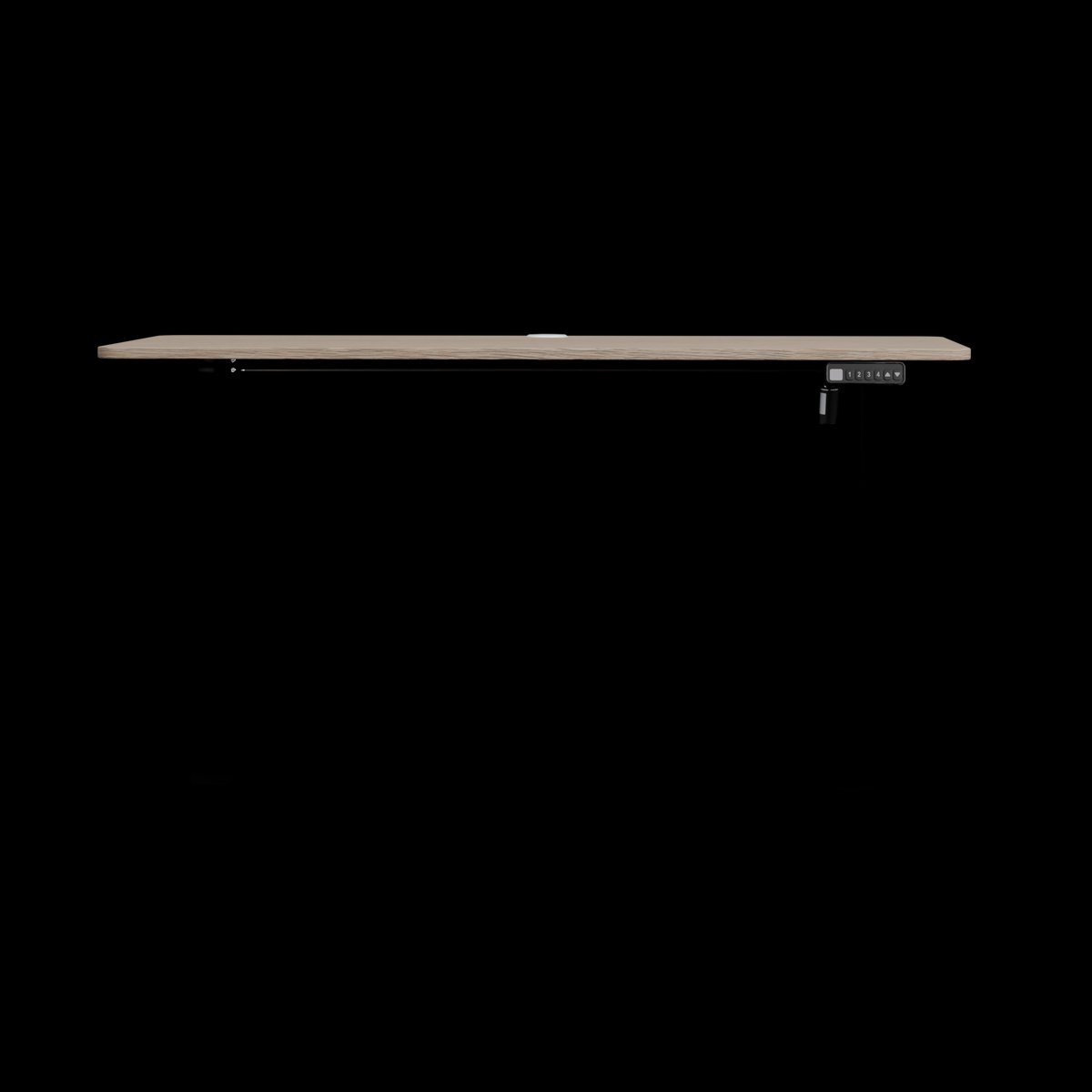Zit Sta 120 x 60 Oak - Zwart