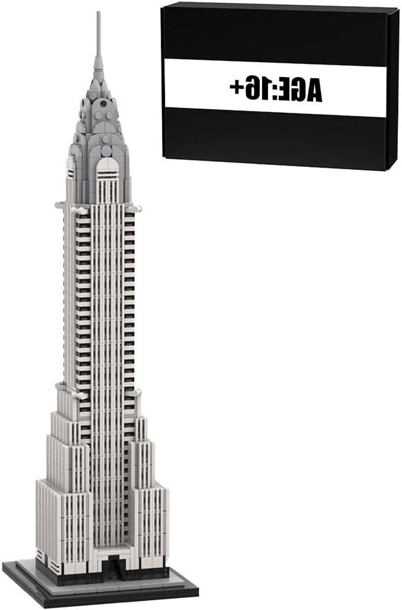 Bouwstenen Straatscène - Architectuur Model Kit - Huis Decoratie - Gedetailleerd Ontwerp - 1207 Stuks - Oriëntatiepunt Ny