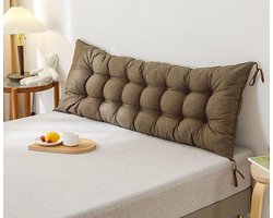 Headboard Cushion Removable Soft Comfortable Back Cushion Bed 60/80/140/150/120/180/200cm Reading Pillow Headboard Padded Bed Backrest Washable Beds Sofa Back Cushion (Color : #6S