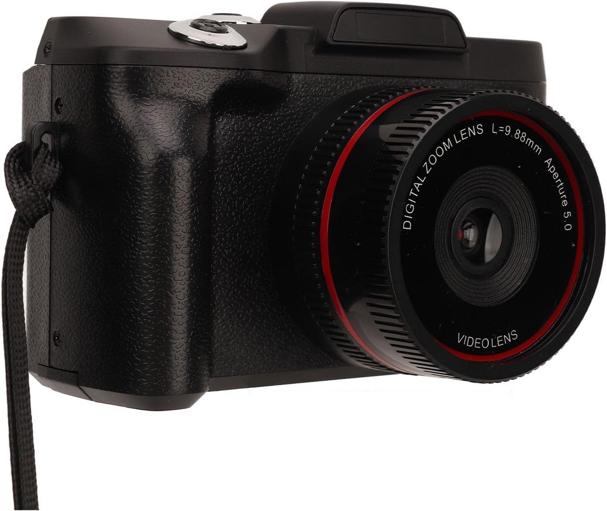 Digitale Camera - Mini Camera - Herinneringen Vastleggen - Meerassige Stabilisatie - 16MP HD - Zwart