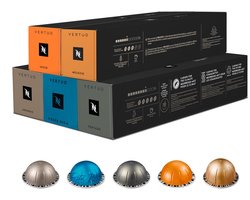Nespresso - Vertuo - Favorieten Pakket - Koffiecups - 50 capsules
