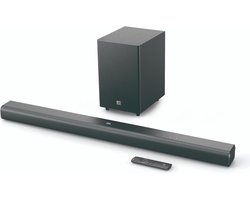 JBL Cinema SB 550 – 3.1-kanaals alles-in-één soundbar met draadloze subwoofer, 250 W…