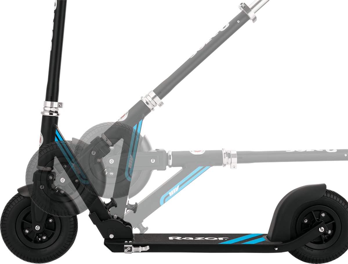 Razor A5 Air - Step - Zwart - Opvouwbaar - Luchtbanden 200 mm - Tot 100 kg - Vanaf 8 jaar — afbeelding 3