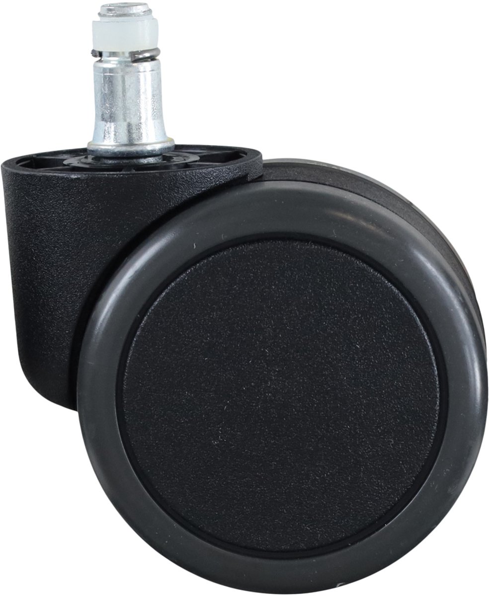 Bureaustoelwielen voor bv - RH 300 - RH 400 - diameter 65mm - adapter 45mm - set 5 stuks