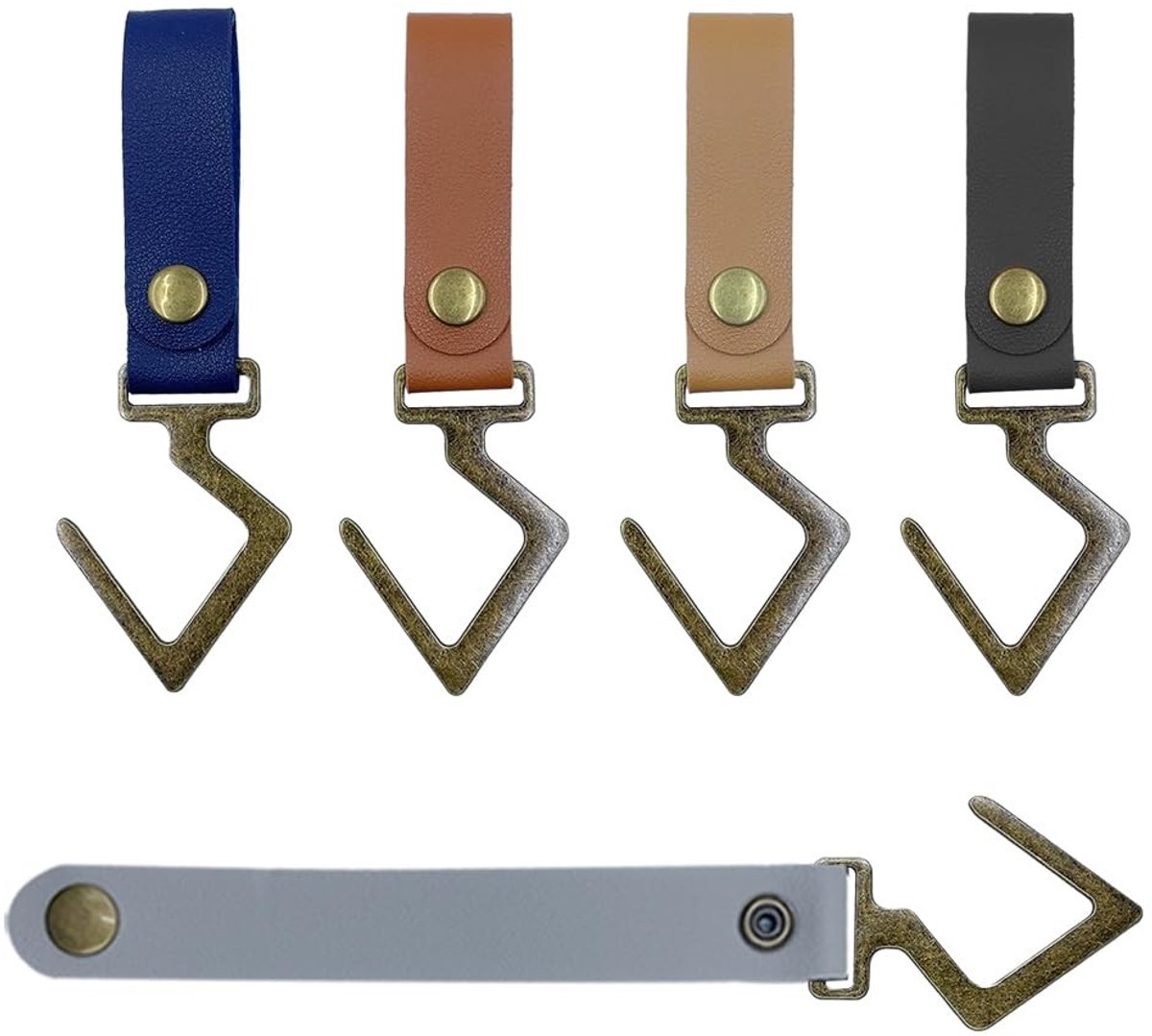 Dailygoods- Haak - Leer - Opvouwbaar - Tent - Keuken - Badkamer - Organiseer ruimte - Haken