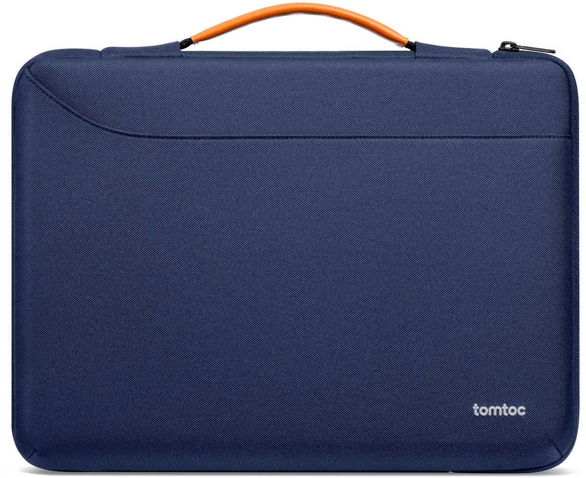 tomtoc Defender-A22 360 beschermende laptoptas voor 13-inch MacBook Air M5/A3449 2026, M4/A3240, M3/A3113, M2/A2681, M1/A2337, 13" MacBook Pro M2/M1, waterbestendige laptoptas geschikt voor 13" MacBook Neo
