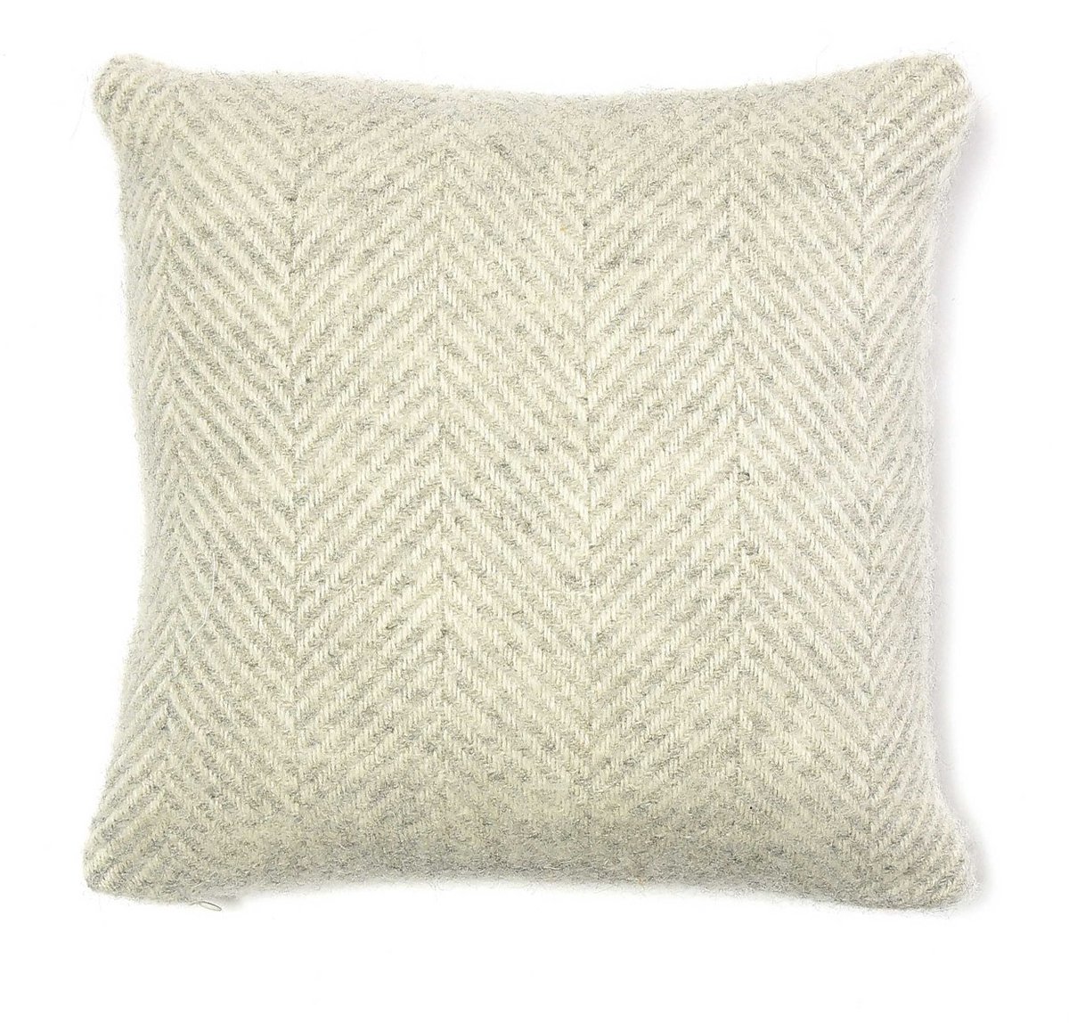WOOOL® Kussen - ALASKA (Silver Grey) - 50x50cm - 100% Wol