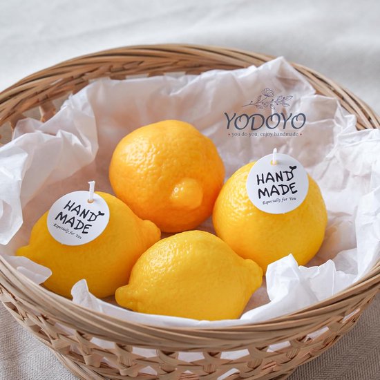 Citroen Gietvormen - Fruit Mallen - Zomer Decoratie - 3D Fruit Design - 2 Stuks - Geel — afbeelding 5