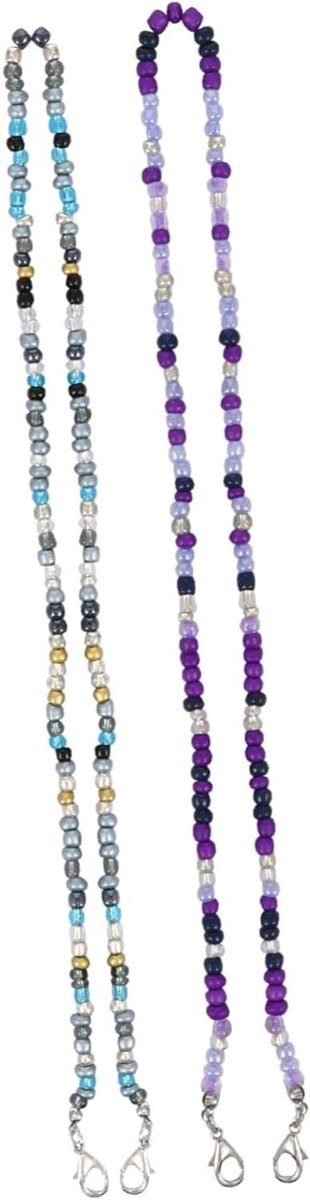 Masker en Bril Lanyards - Hanger Kettingen - Voorkom Verlies - Multifunctioneel Ontwerp - 50 cm - Multicolor