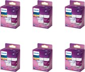 Philips Voordeelverpakking - GU5.3 - LED Spotlamp (MR16) - 12V - 50W - Niet Dimbaar - Warmwit Licht - Set van 12 Stuks