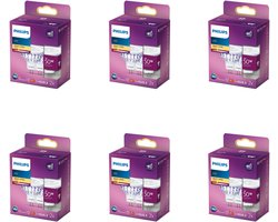 Philips Voordeelverpakking - GU5.3 - LED Spotlamp (MR16) - 12V - 50W - Niet Dimbaar - Warmwit Licht - Set van 12 Stuks