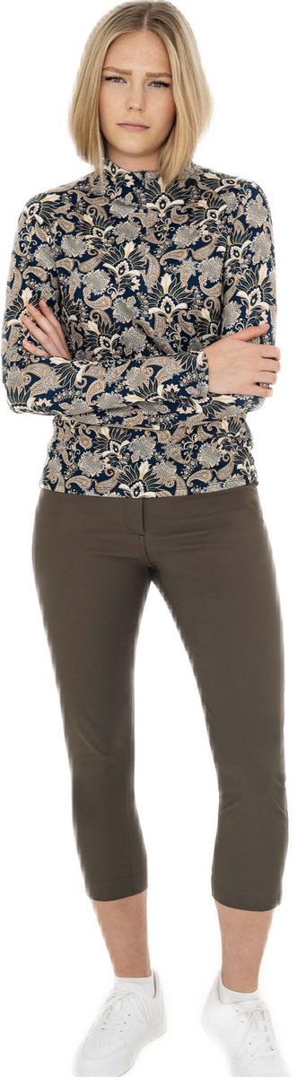 Func Factory dames Longsleeve Mesh dark paisley maat L van Func Factory — afbeelding 3