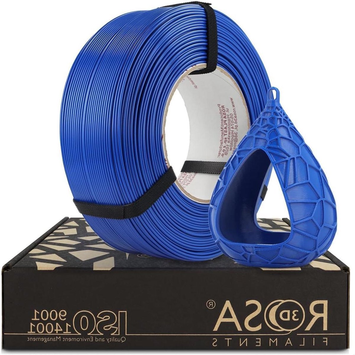 3D Printer Filament - 3D Print Materiaal - Gedetailleerd Printen - Hoge Chemische Bestendigheid - 1 kg - Signaalblauw