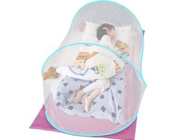 Fly Tent for Bed - Outdoors Mosquito Net - with Shielded Privacy Screen, Foldable Sturdy Horrent Tent for Garden, Balcony, Camping, Baby and Outdoor