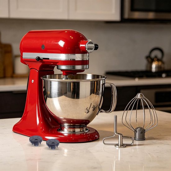 Mixervoetjes Set - Reserveonderdelen Mixer - Keukenapparatuur Stabiliseren - Geluidsreducerend Ontwerp - 5 Stuks - Donkerblauw — afbeelding 3