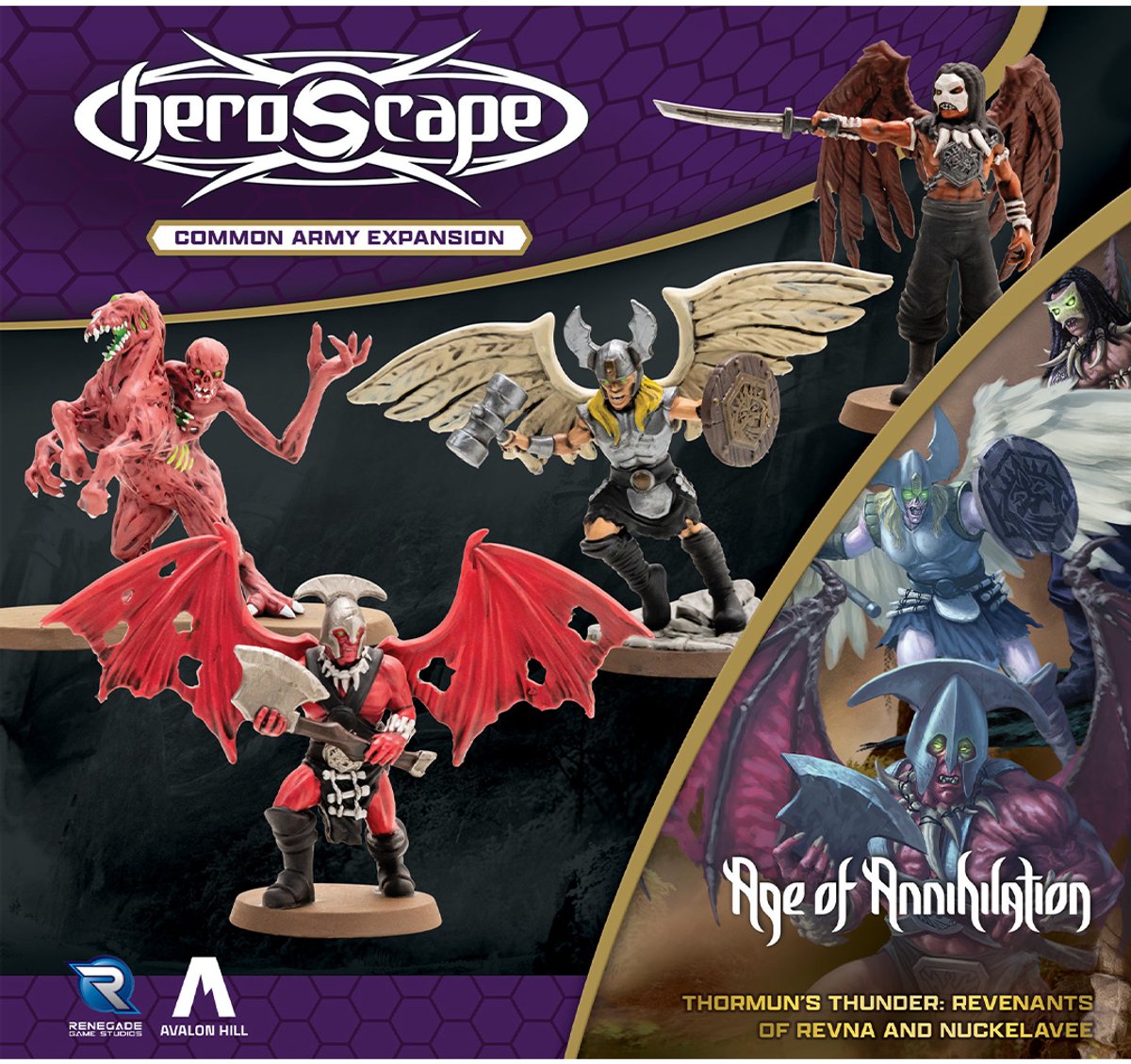 Heroscape Age of Annhilation: Revenants & Nuckelave - Bordspel uitbreiding - Engels