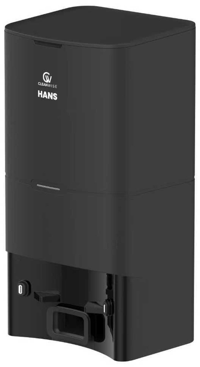 CleanWise Hans Leegstation – Automatisch Leegstation voor Robotstofzuiger & Dweilrobot – Upgrade Accessoire met Stofopvang – Geschikt voor CleanWise Hans