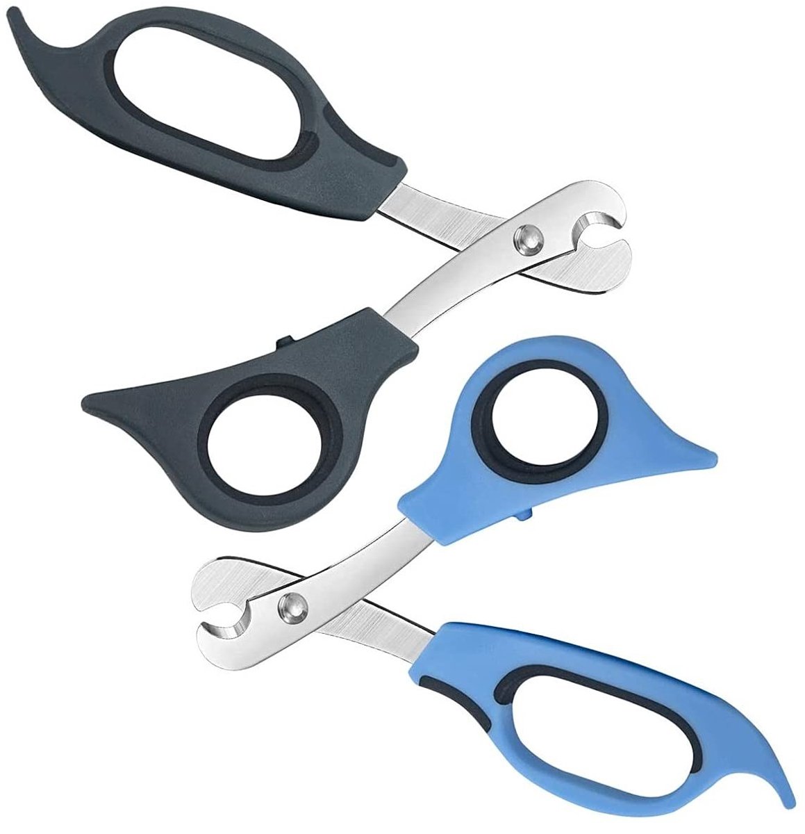 Dailygoods- Tablet Verdelers Set van 2 - Roestvrij Stalen Mes - Ergonomisch Handvat - Nauwkeurige Dosering - Lichtgewicht - Geschikt voor Pillen/Tabletten - Pillsnijder