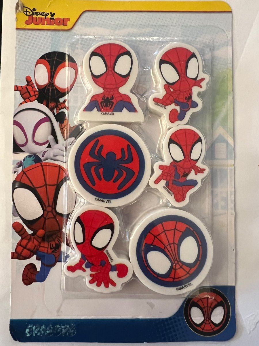 Spiderman gum, Gum, Spiderman 6 stuks