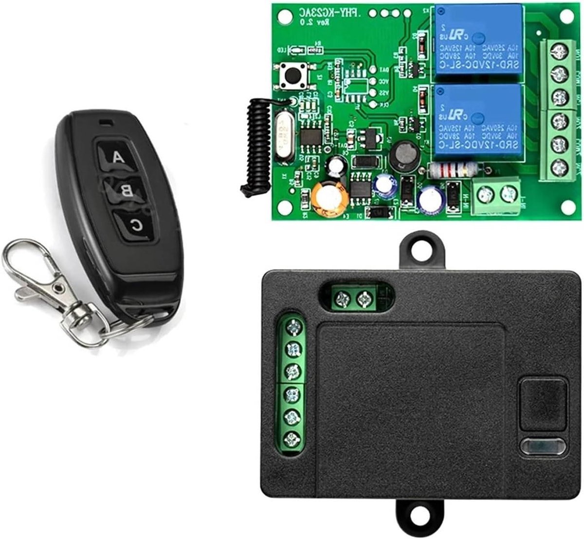 Tijdregistratie Systeem - Toegangscontrole Machine - Personeel Beheer - Meerdere Authenticatie Methoden - 19.4 cm - Zwart