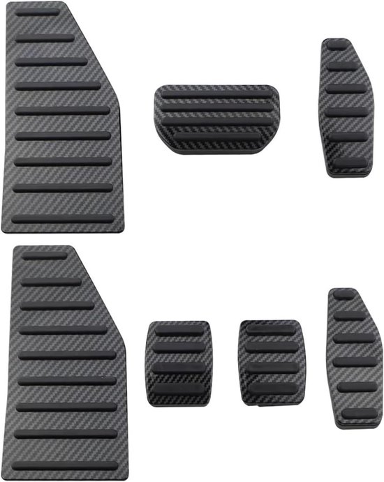 Autopedaal Covers - Pedaalhoezen - Verbeter Rijervaring - Antislip Ontwerp - 3 Stuks - Zwart — afbeelding 5