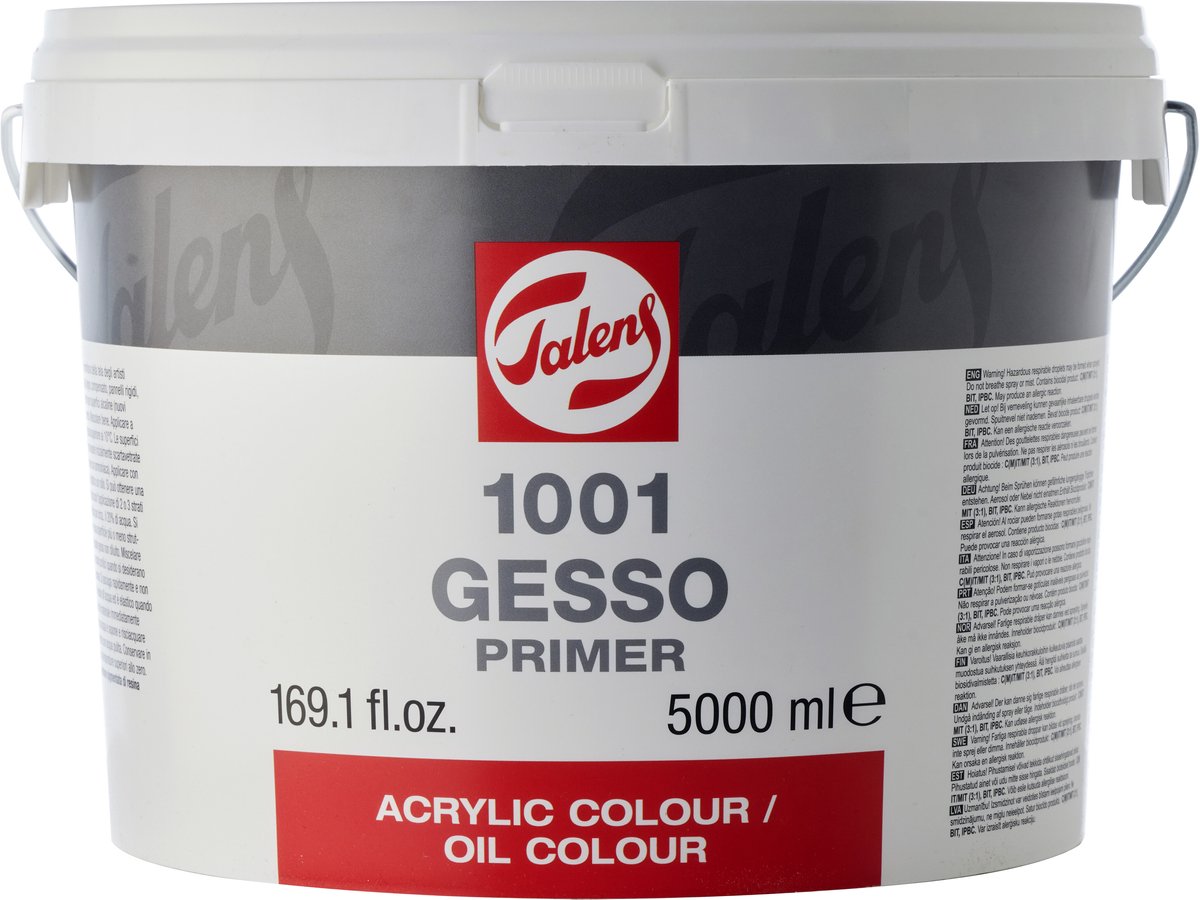 Bol.com Talens • Gesso Primer 1001 Emmer 5000ml aanbieding