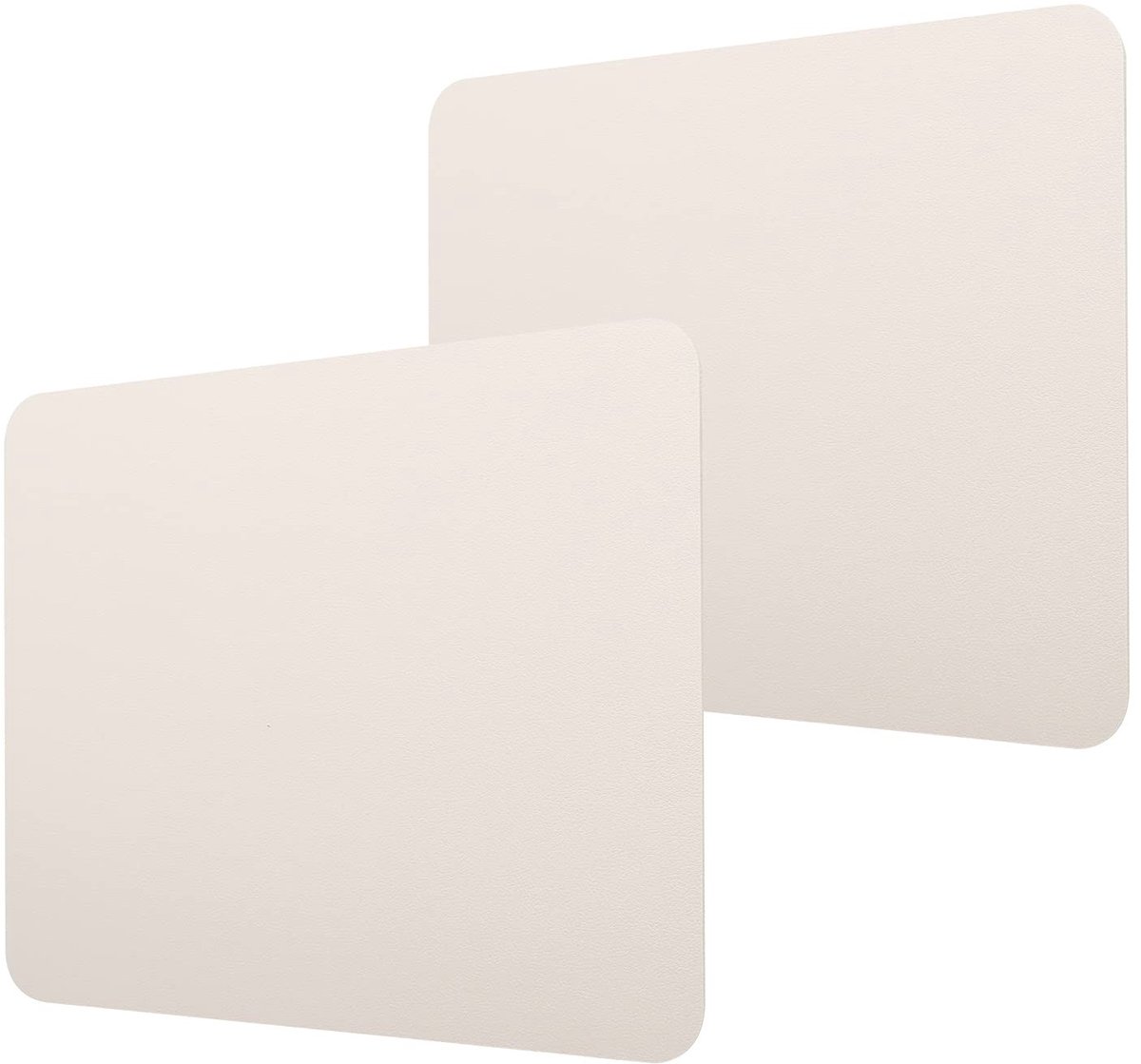 Dailygoods- Muismat Lichtgewicht 2 Mm - Muismat Waterdicht - Muismat Dubbelzijdig - Muismat PVC-leer - Muismat Gaming - Afmeting 27x21 Cm - Bureaumat