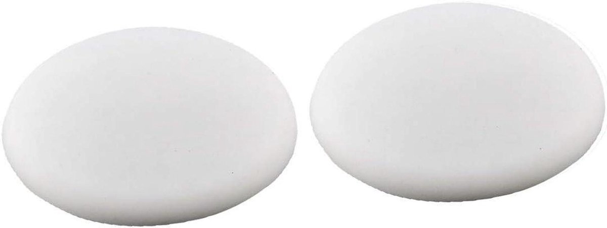 Deur Stopper - Muur Beschermer - Muren Beschermen - Zelfklevend - 60 x 14mm - Wit