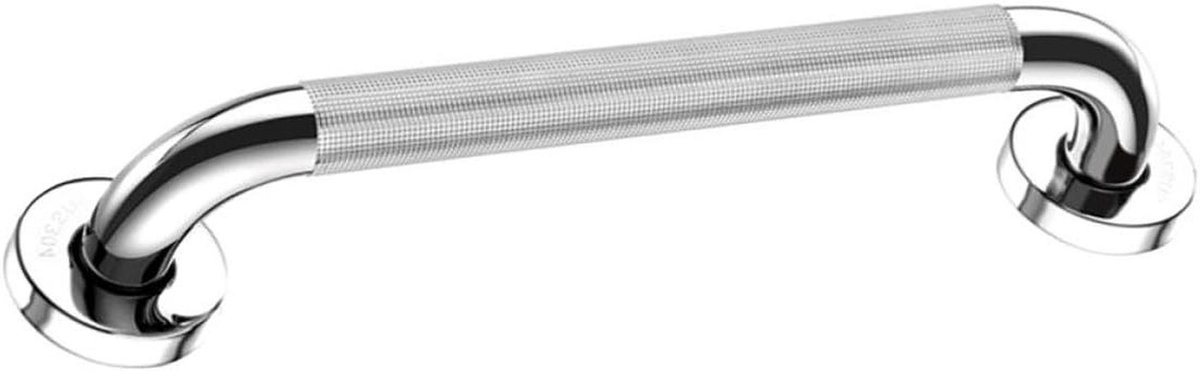 Veiligheidsleuning Badkamer - Wandbeugel Toilet - Extra Steun Bieden - Antislip Ontwerp - 50 cm - Zilver