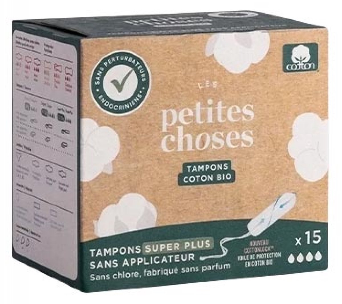 Les Petites Choses Tampon Flux Super Plus 15 Tampons