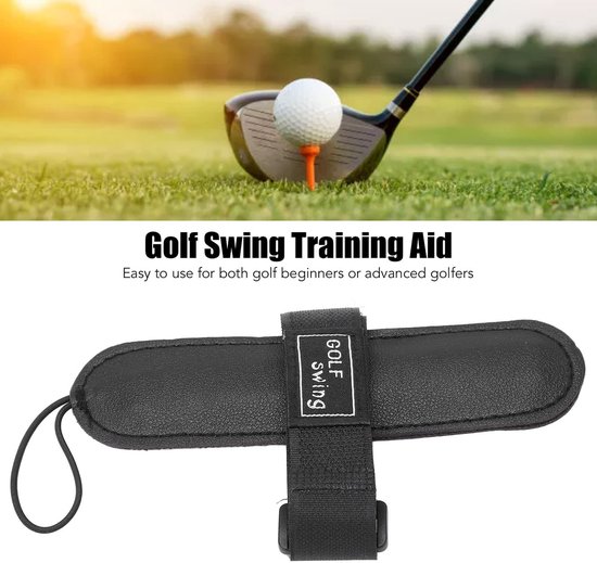 Dailygoods- Golfpolsband Golf Swing Training - Golftrainingsmateriaal - Golfgadgets - Polsbeweging Correctie - Geschikt voor Beginners - PU/Vezelplaat Materiaal - Golftraining van Dailygoods — afbeelding 2