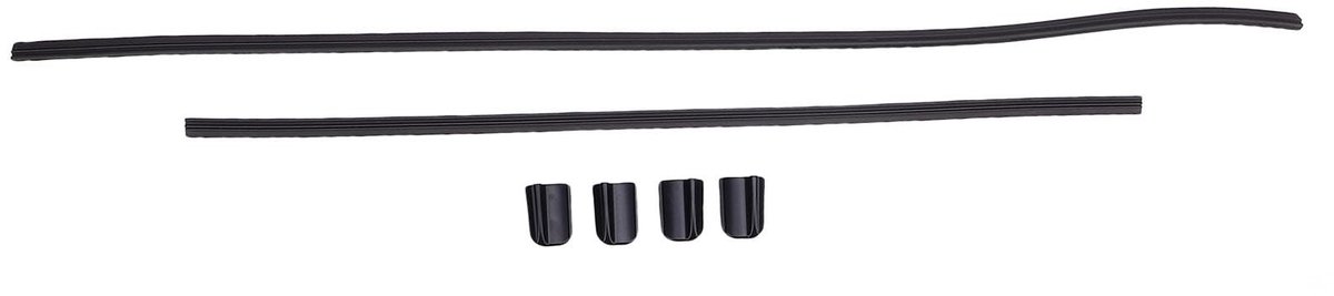 Dailygoods- Ruitenwisser Hoge Temperatuurbestendige Rubber - Vervanging 31490722 - Wisserblad - Voorzijde - Compatibel - Effectieve oplossing